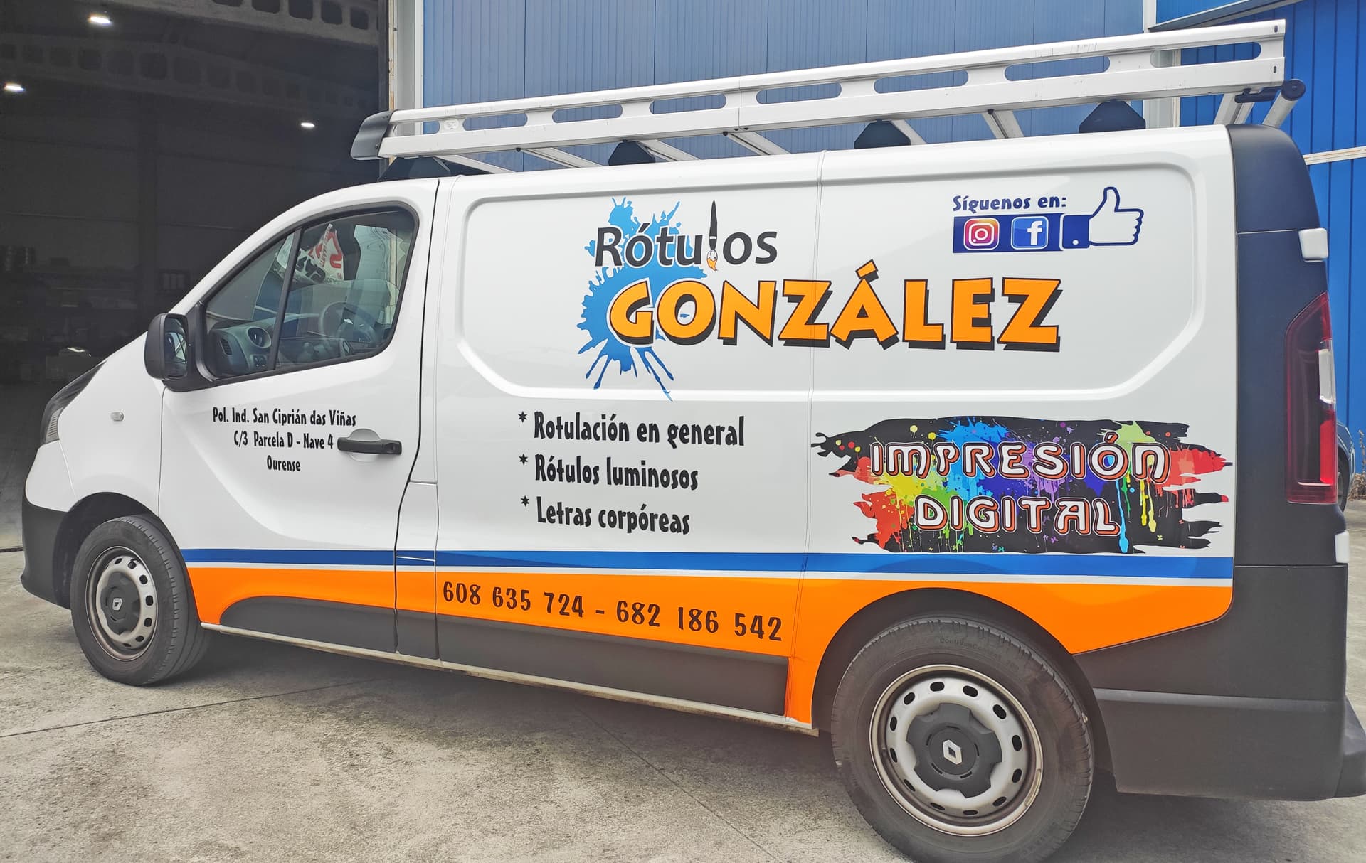 Contactar con Rótulos González en Ourense